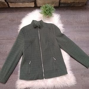 AEROS quilted zip up jacket